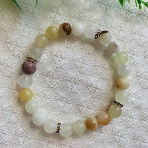 Afghan Jade Bling Stack Bracelet
